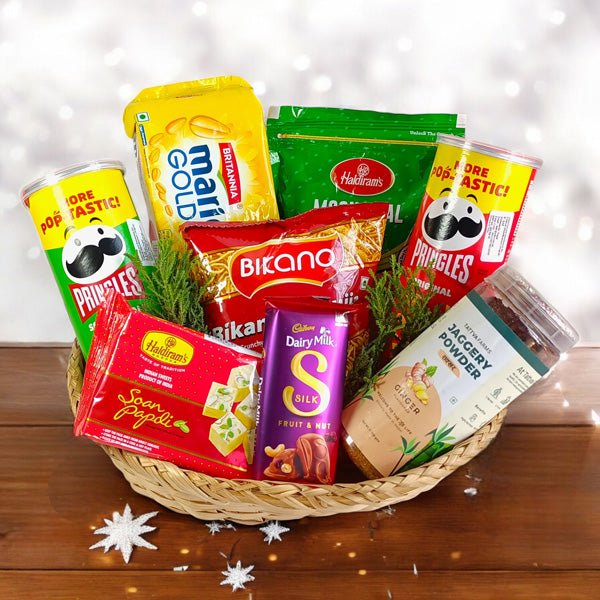 Snacks Indulgence Hamper - Flowers to Nepal - FTN