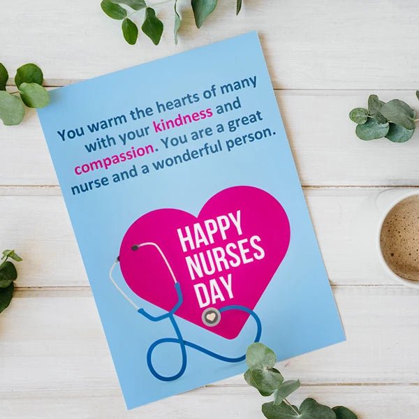 Special Happy Nurse Day Gratitude Card - Flowers to Nepal - FTN