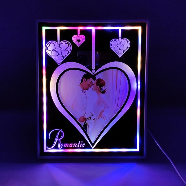 
                  
                    Square - Shaped LED Love Frame for Couples - 13" - Flowers to Nepal - FTN
                  
                