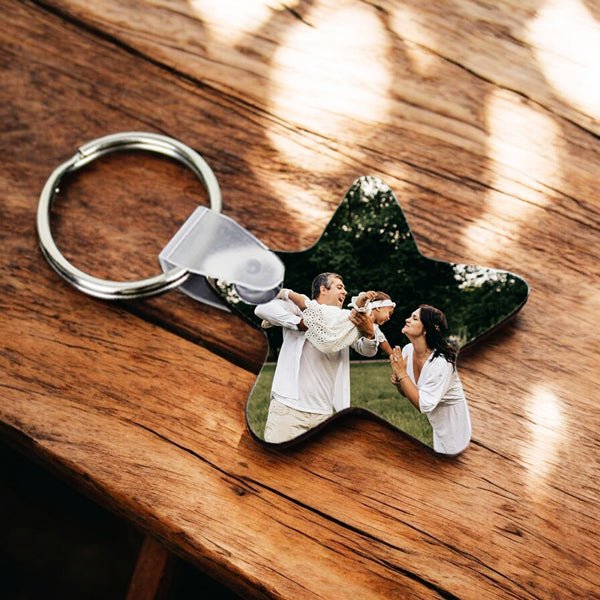 Star - Shaped Personalized Keyring - Flowers to Nepal - FTN