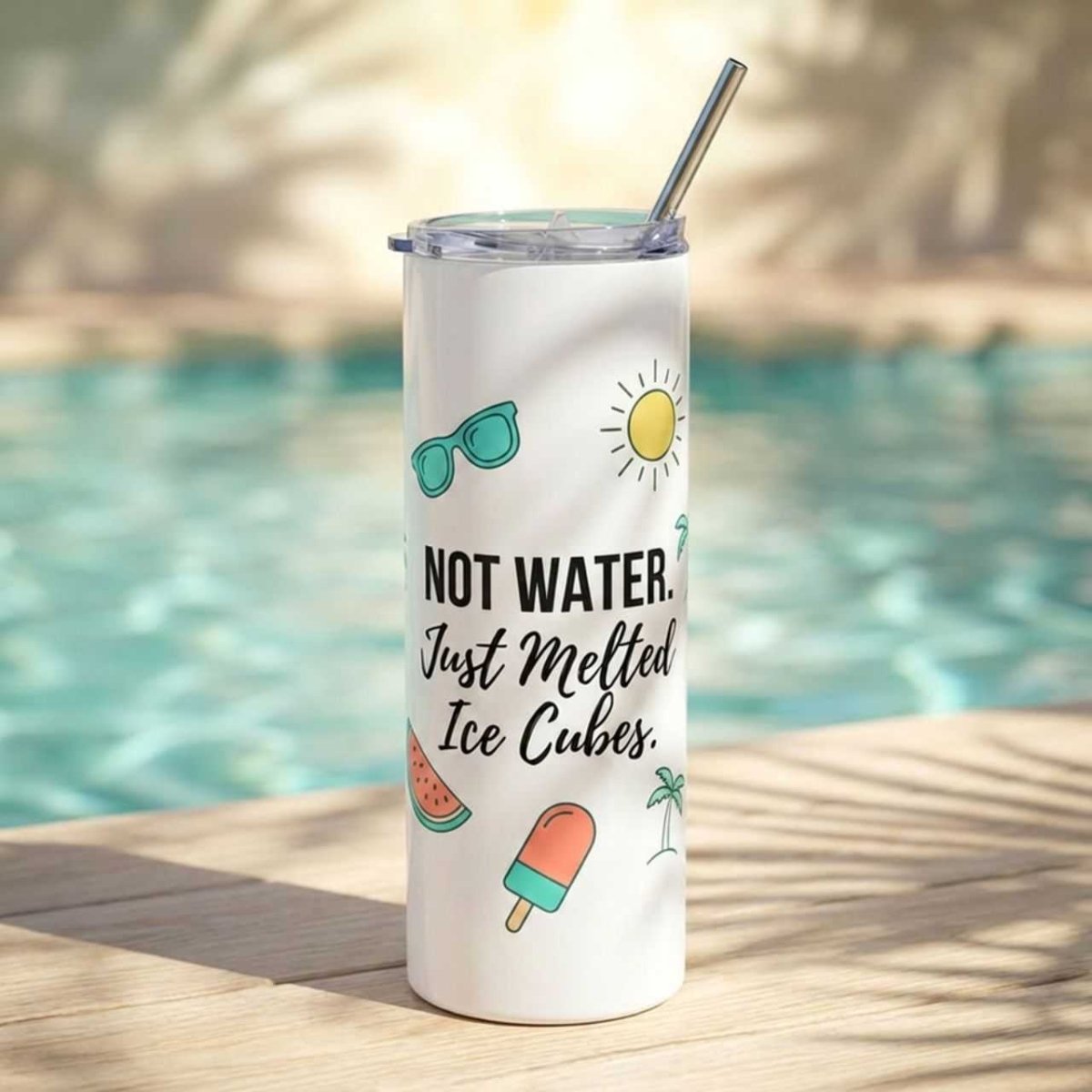Stay Cool Ice Melt Tumbler - Flowers to Nepal - FTN