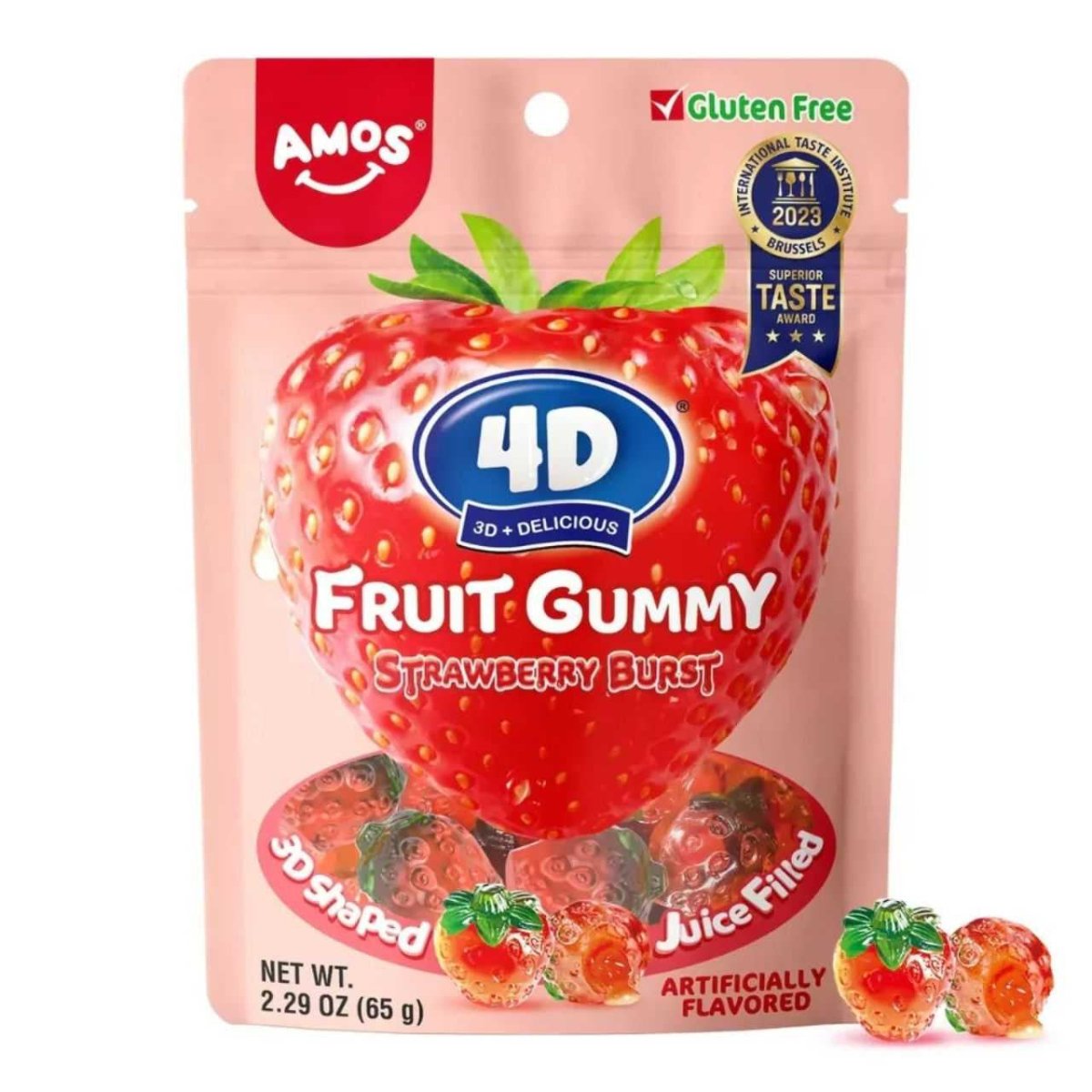 Strawberry Burst 4D Gummies - Flowers to Nepal - FTN