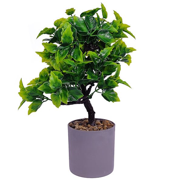 Stylish Artificial Green Tree in Pot - Flowers to Nepal - FTN