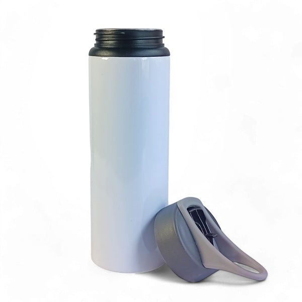 Sublimation White Sipper Bottle 750ml - Flowers to Nepal - FTN