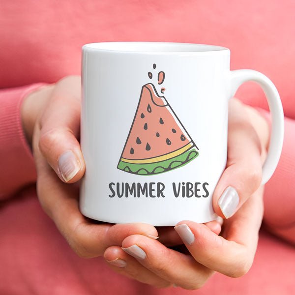 
                  
                    Summer Vibes Personalized Ceramic Mug - Flowers to Nepal - FTN
                  
                