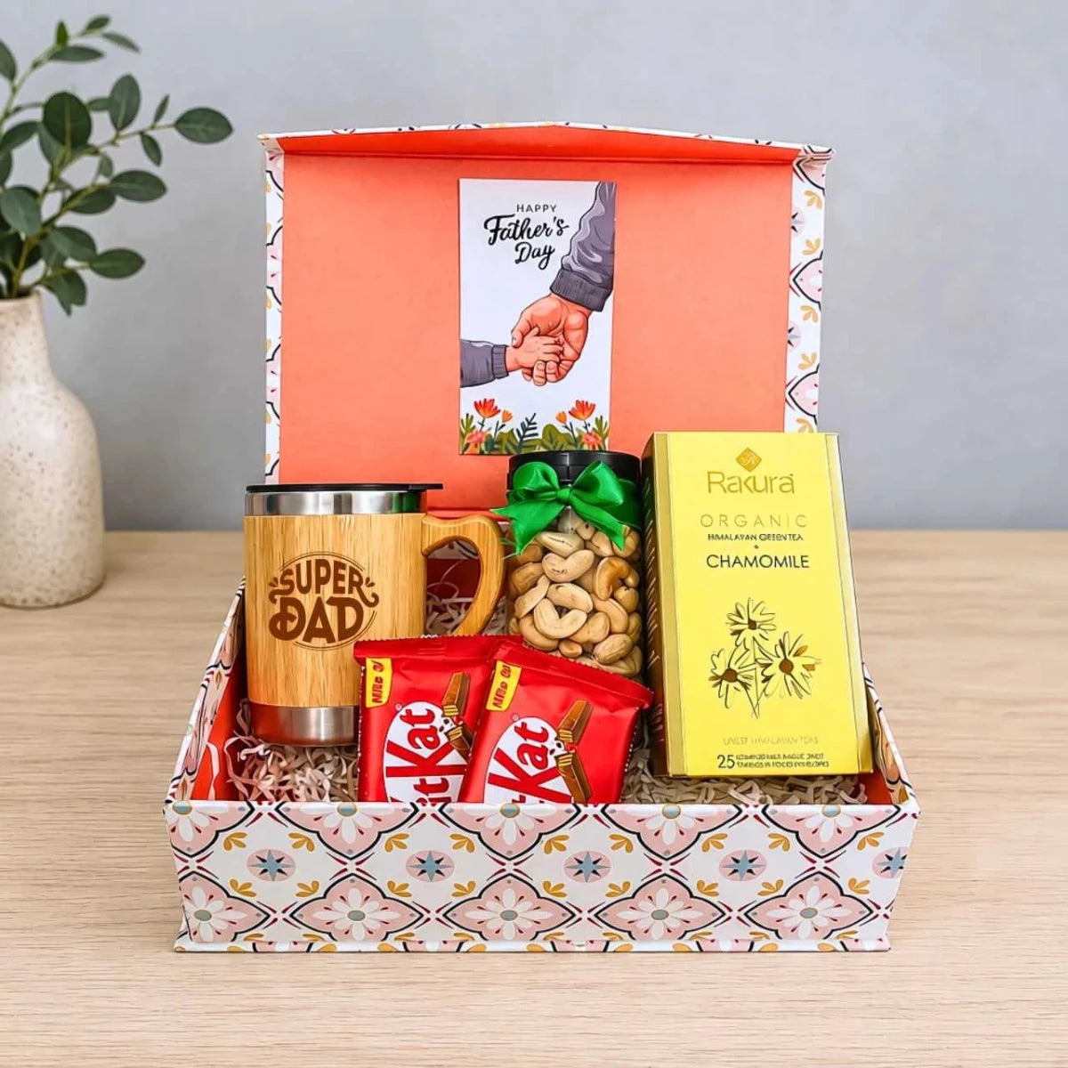 Super Dad Tea & Treats Gift Box - Flowers to Nepal - FTN