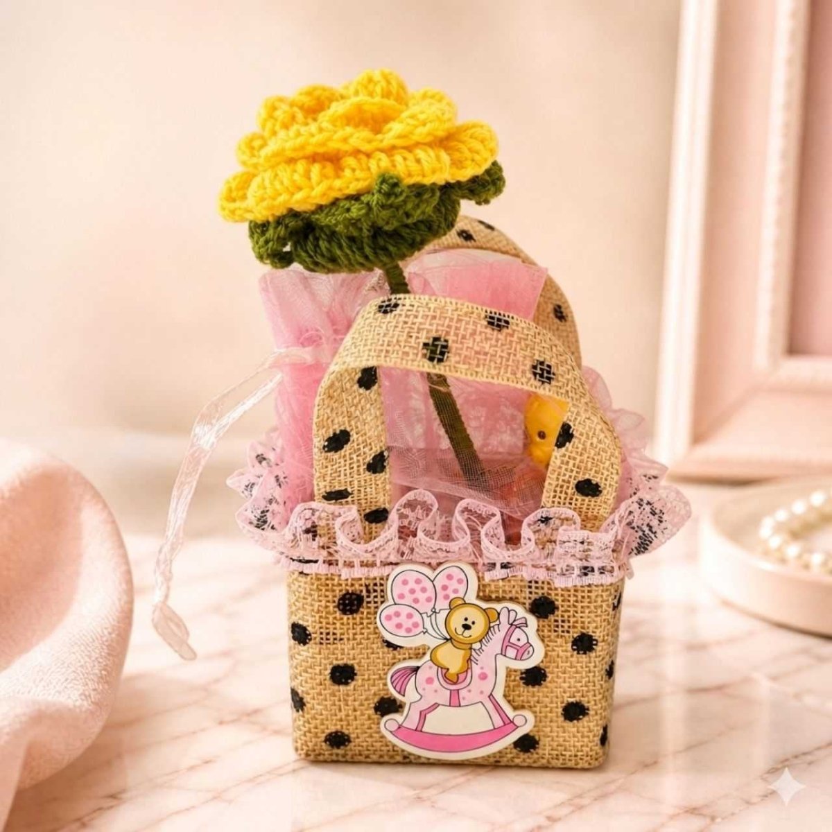 Sweet Baby Gift Hamper with Puzzle Eraser & Chocolates - Flowers to Nepal - FTN