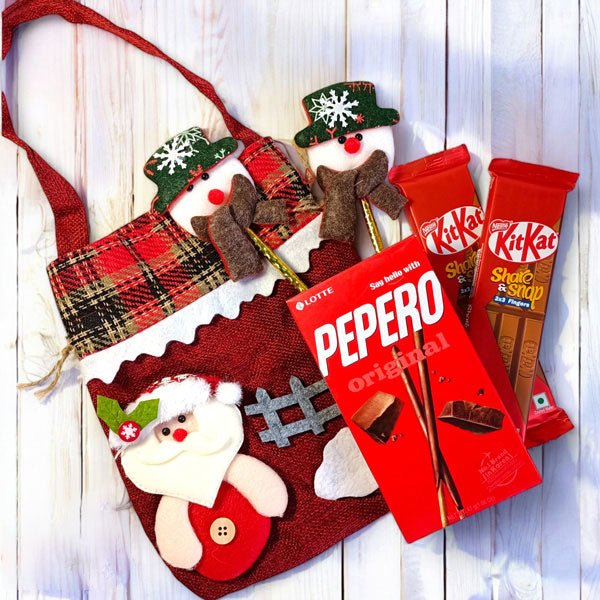 Sweet Jolly Christmas Bag - Flowers to Nepal - FTN