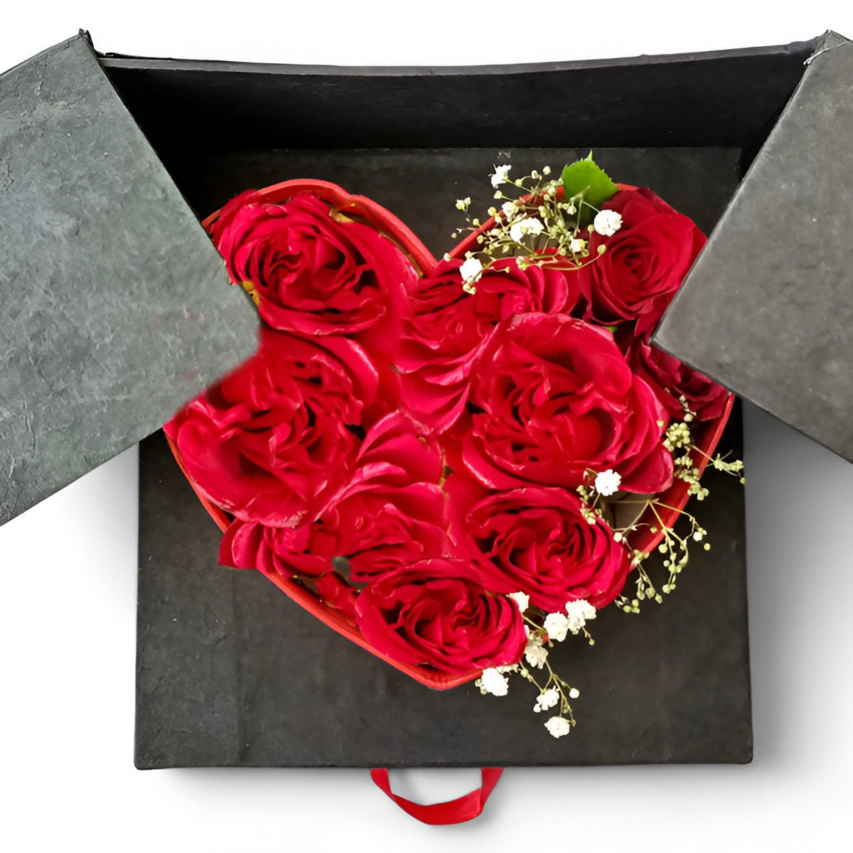 Sweet Love Roses & Chocolate Gift Box - Flowers to Nepal - FTN