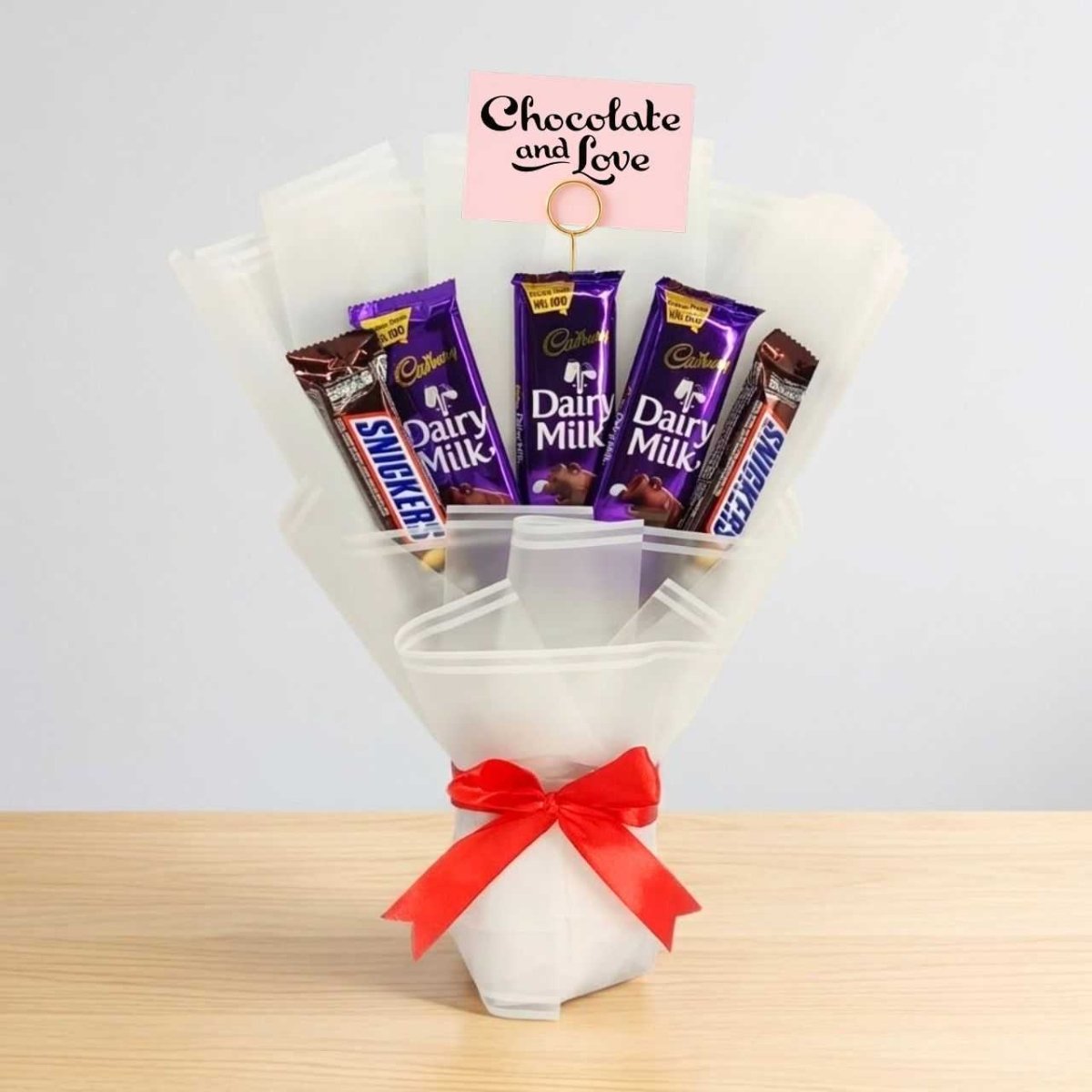 Sweet Romance Chocolate Bouquet - Flowers to Nepal - FTN