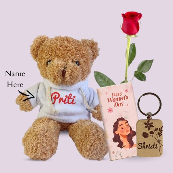 Sweet Surprise Women’s Day Gift Set - Flowers to Nepal - FTN