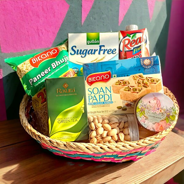Tasty and Healthy Food Basket - Flowers to Nepal - FTN
