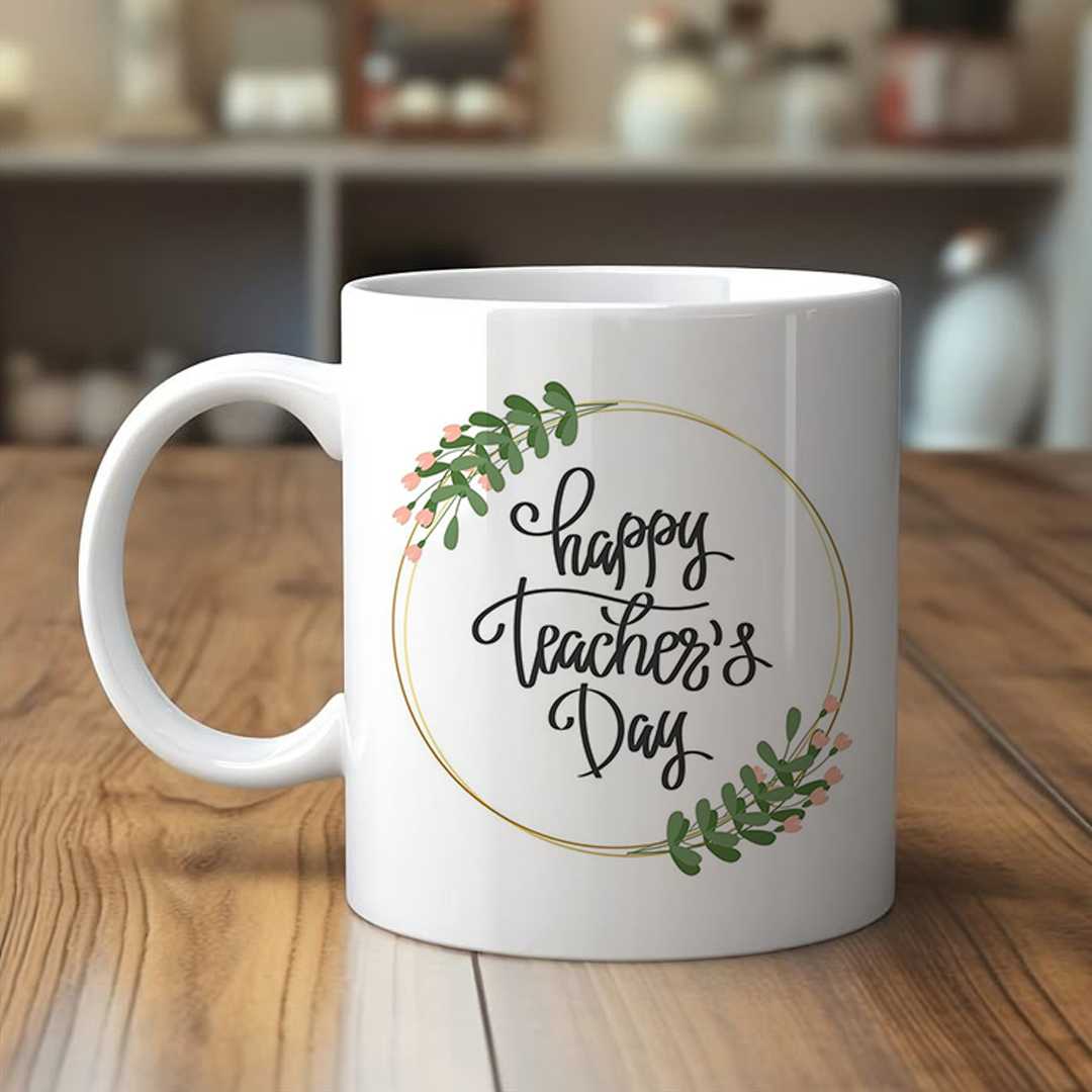 Teacher's Day Ceramic Mug - Flowers to Nepal - FTN