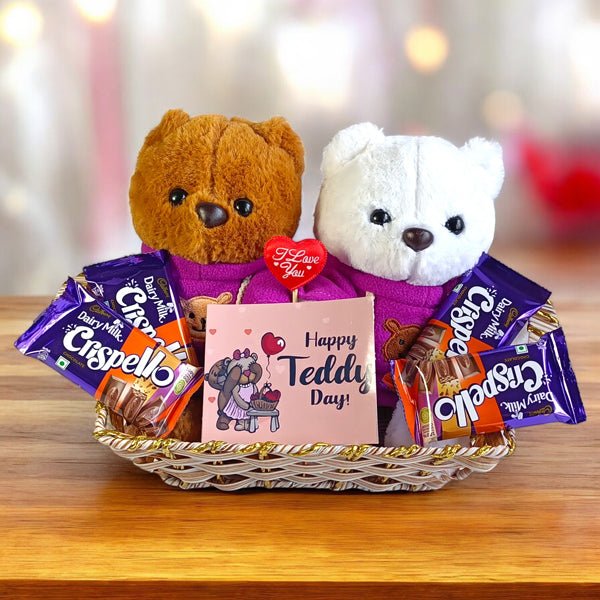 Teddy Day Surprise Hamper - Flowers to Nepal - FTN