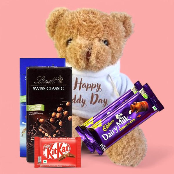 Teddy Day with Chocolate Delights - Flowers to Nepal - FTN