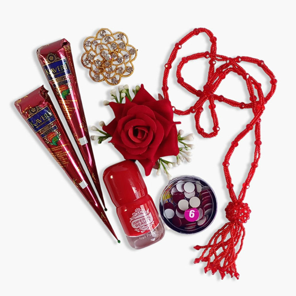 Teej Beauty and Tradition Gift Set - Flowers to Nepal - FTN