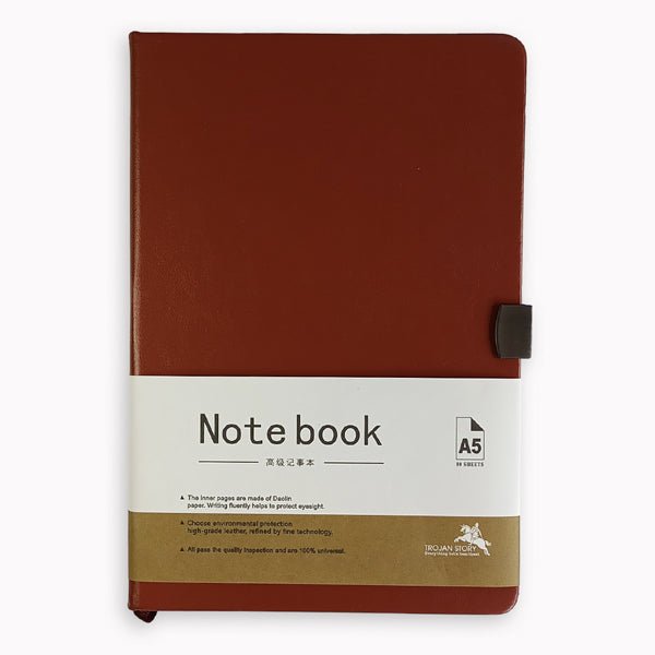 The A5 Notebook Vintage Brown - Flowers to Nepal - FTN