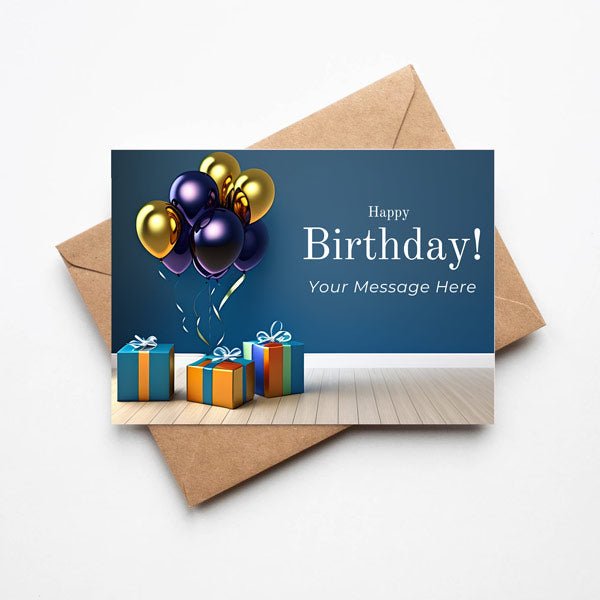Thoughtful Birthday Greeting Card - Flowers to Nepal - FTN