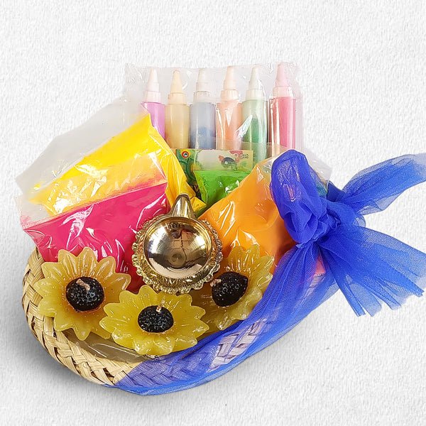 Tihar Celebration Basket - Flowers to Nepal - FTN