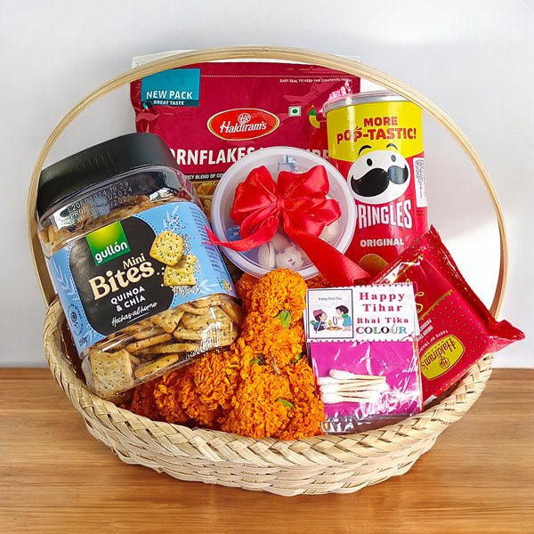 Tihar Snack Hamper - Flowers to Nepal - FTN