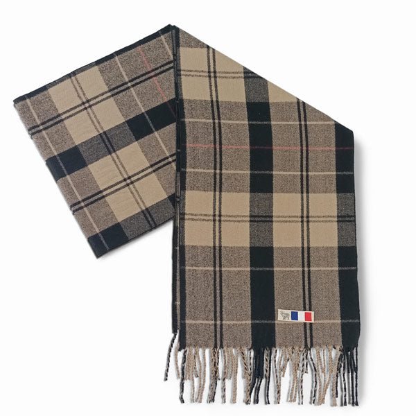 Timeless Checkered Winter Scarf (unisex) - Flowers to Nepal - FTN