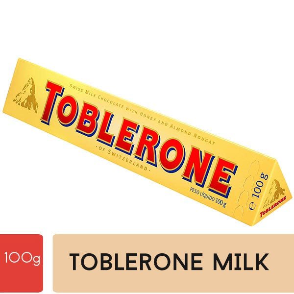 Toblerone Milk Swiss Chocolate - 100g - Flowers to Nepal - FTN