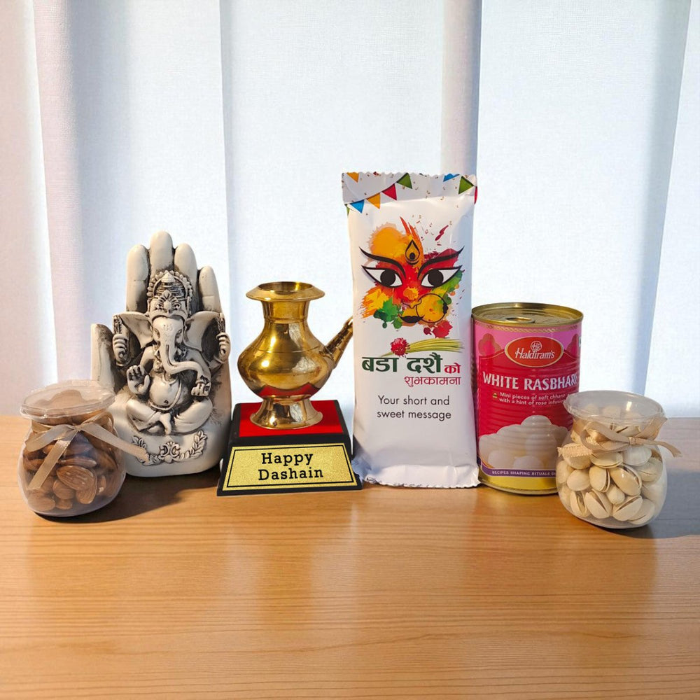 Traditional Dashain Gift - Flowers to Nepal - FTN