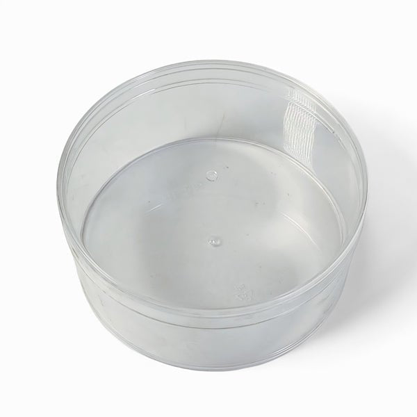 Transparent Circle Shape Container Box - Flowers to Nepal - FTN