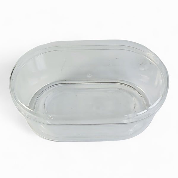 Transparent Oval Shape Container - Flowers to Nepal - FTN