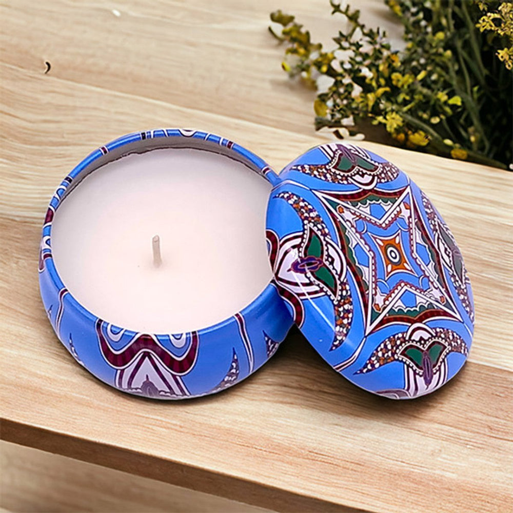 Treats & Healthy Snacks With Aroma Candle Basket - Flowers to Nepal - FTN