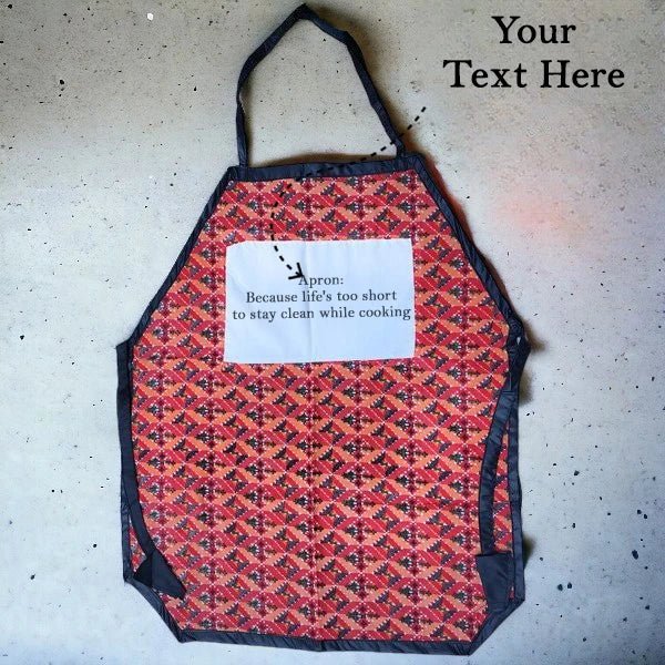 Unique Personalized Apron Gift - Flowers to Nepal - FTN