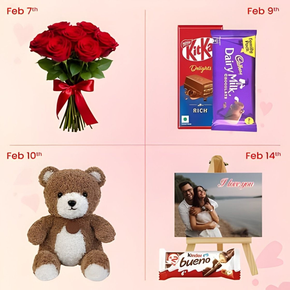 Valentine Weekdays Delivery Surprise Hamper - Flowers to Nepal - FTN