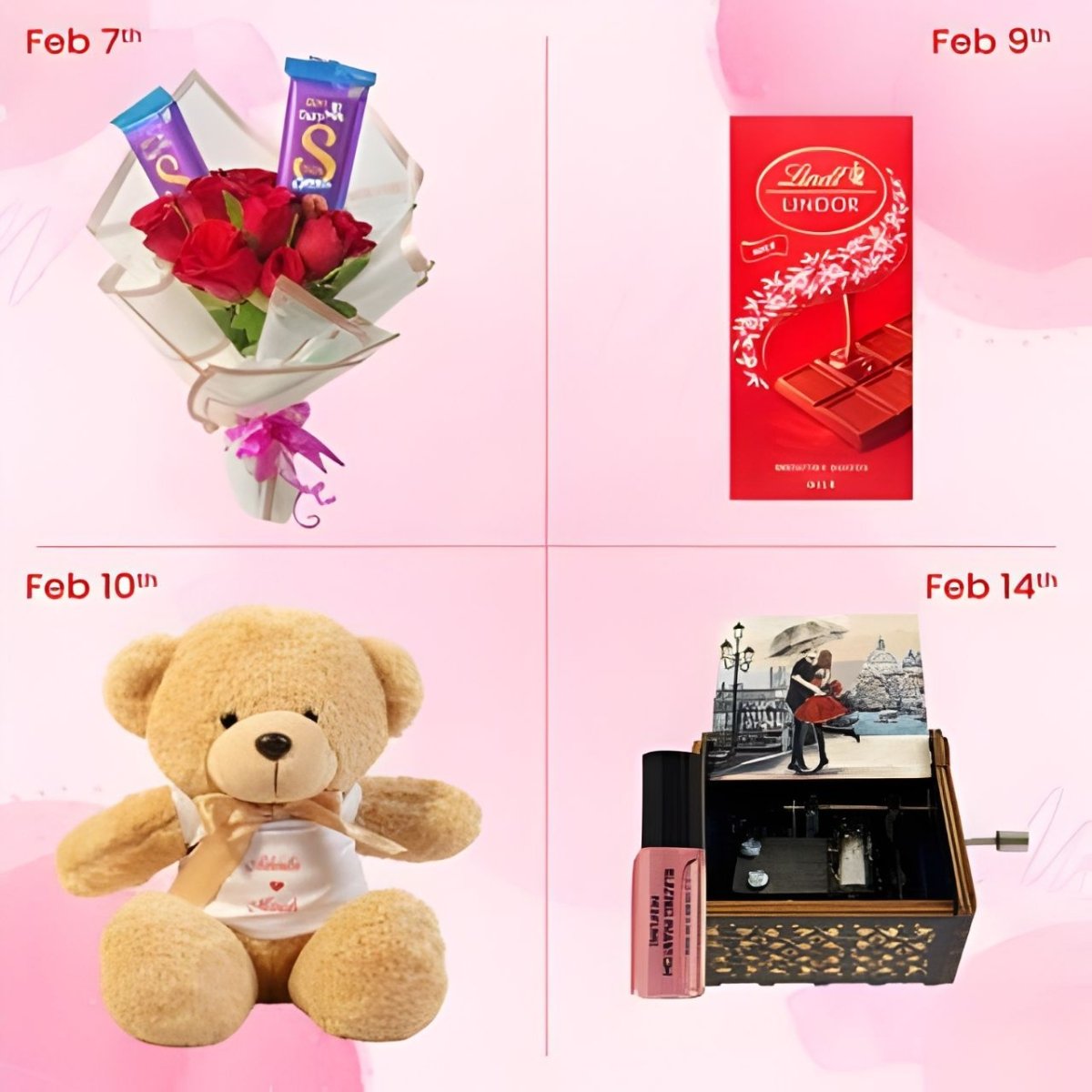 Valentine Weekdays Love Hamper - Flowers to Nepal - FTN