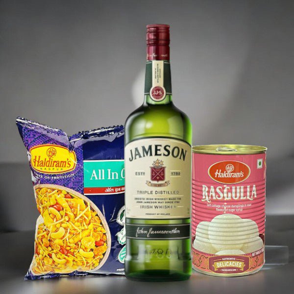 Whiskey & Snack Combo - Flowers to Nepal - FTN