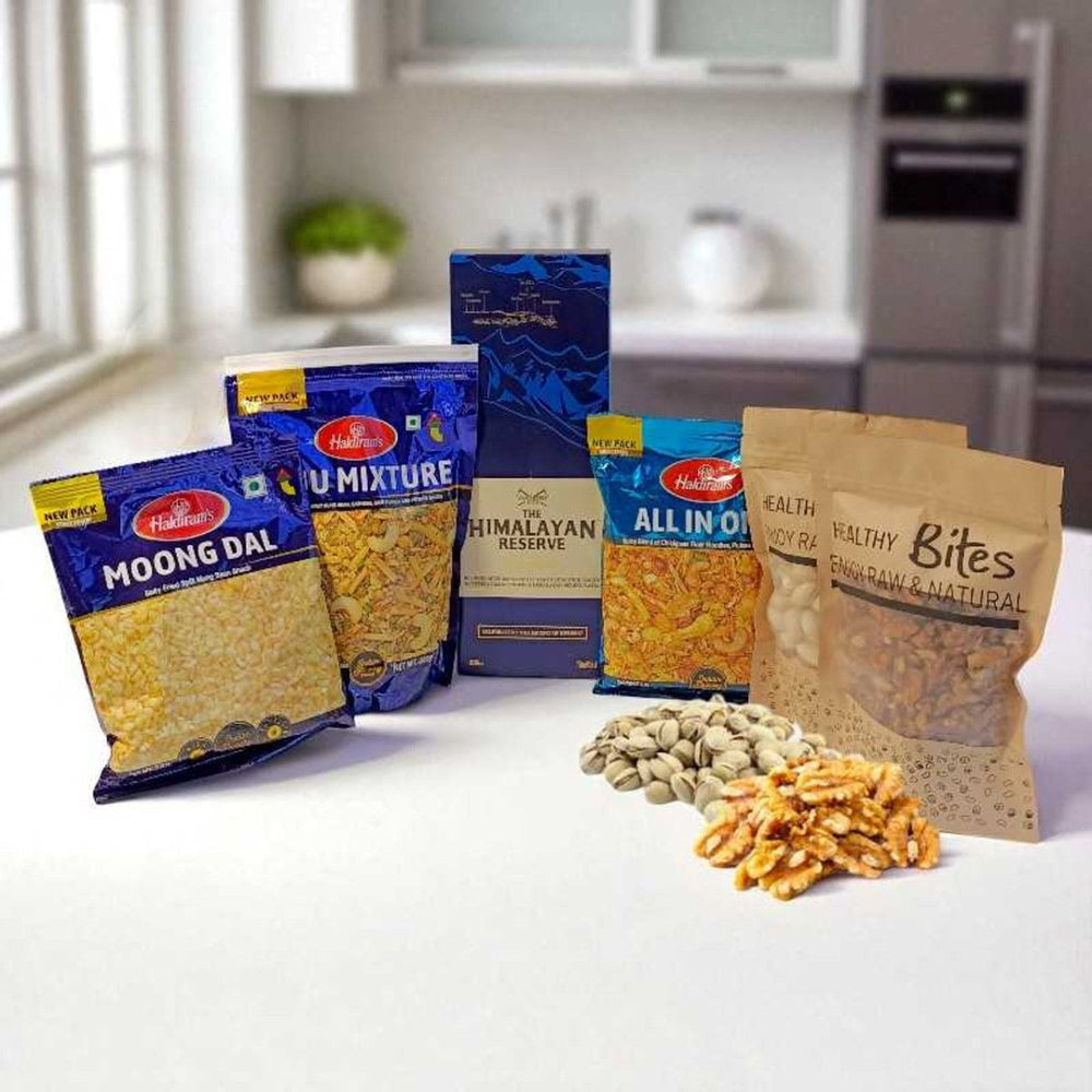 Whisky & Gourmet Snacks Box For Father - Flowers to Nepal - FTN