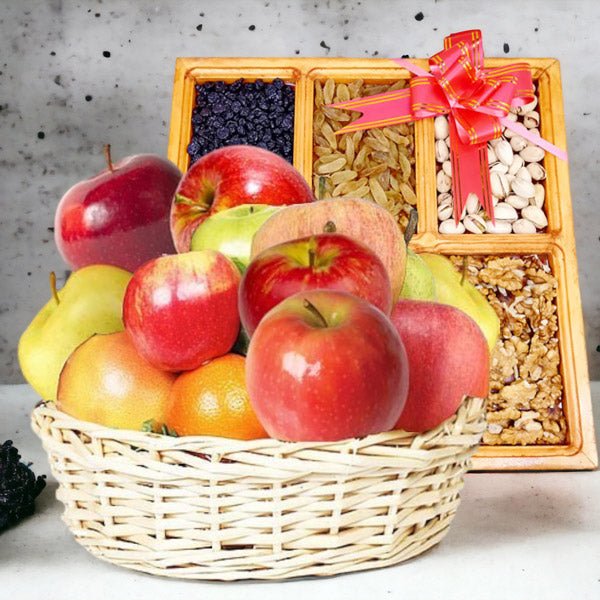 Wholesome Fruits & Dry Fruits Collection - Flowers to Nepal - FTN