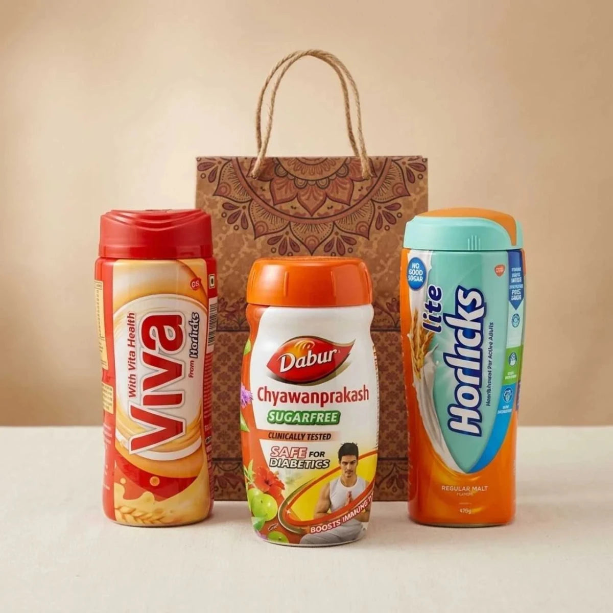 Wholesome Health Drink Gift Bag - Flowers to Nepal - FTN