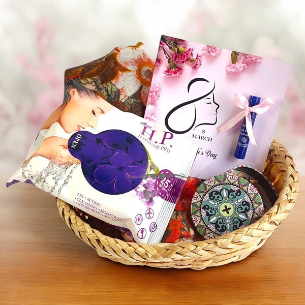 
                  
                    Women's Day Cozy Gift Basket - Flowers to Nepal - FTN
                  
                