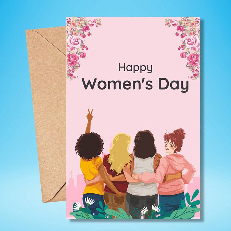 Women's Day Greeting Card - Flowers to Nepal - FTN