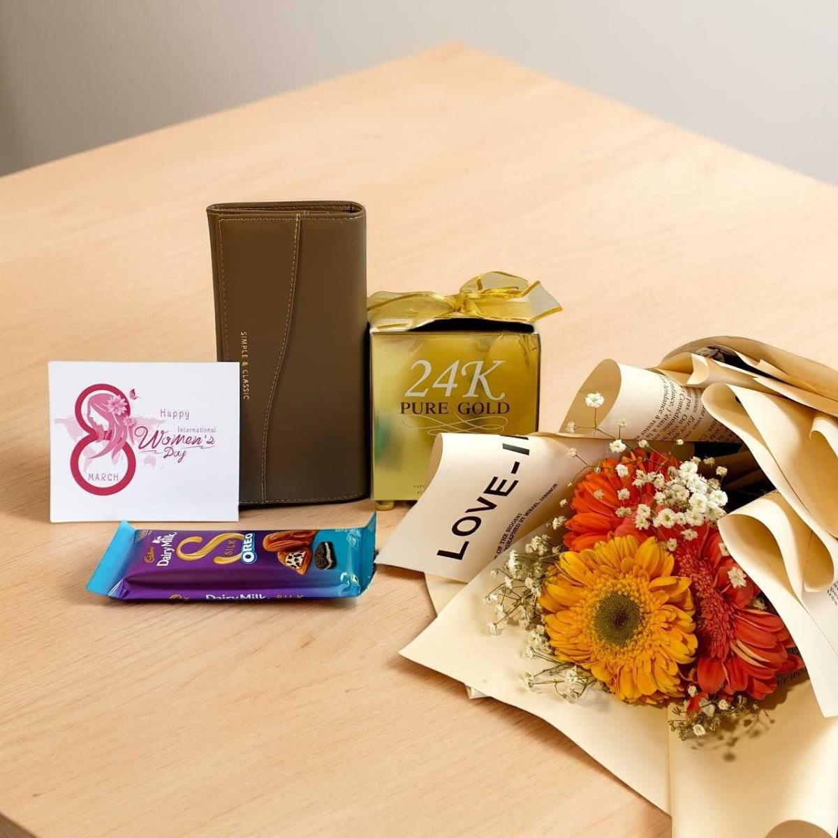 Women’s Day Luxe Gift: Perfume, Chocolates & Flowers - Flowers to Nepal - FTN