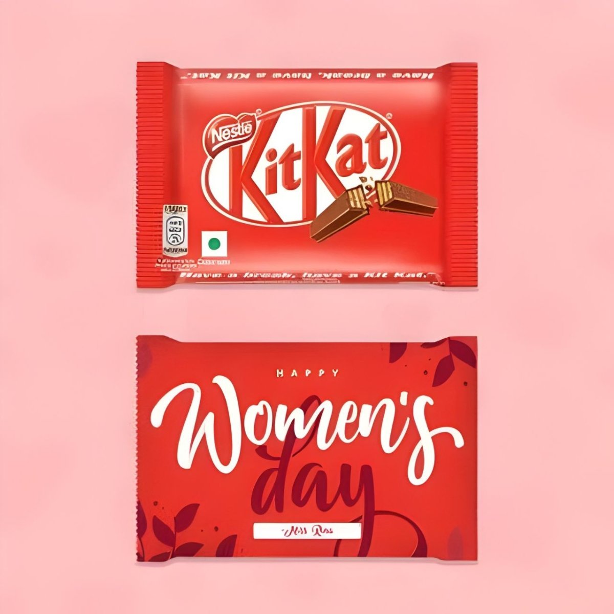Women’s Day Personalized Chocolate Bar - Flowers to Nepal - FTN
