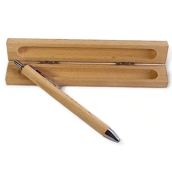 
                  
                    Wooden Pen and Personalized Box - Flowers to Nepal - FTN
                  
                