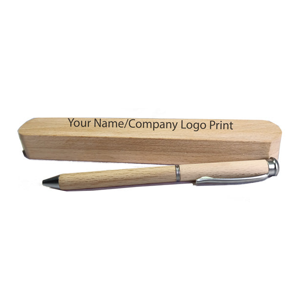 
                  
                    Wooden Pen and Personalized Box
                  
                