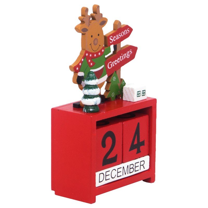 
                  
                    Wooden Table Christmas Calendar - Flowers to Nepal - FTN
                  
                