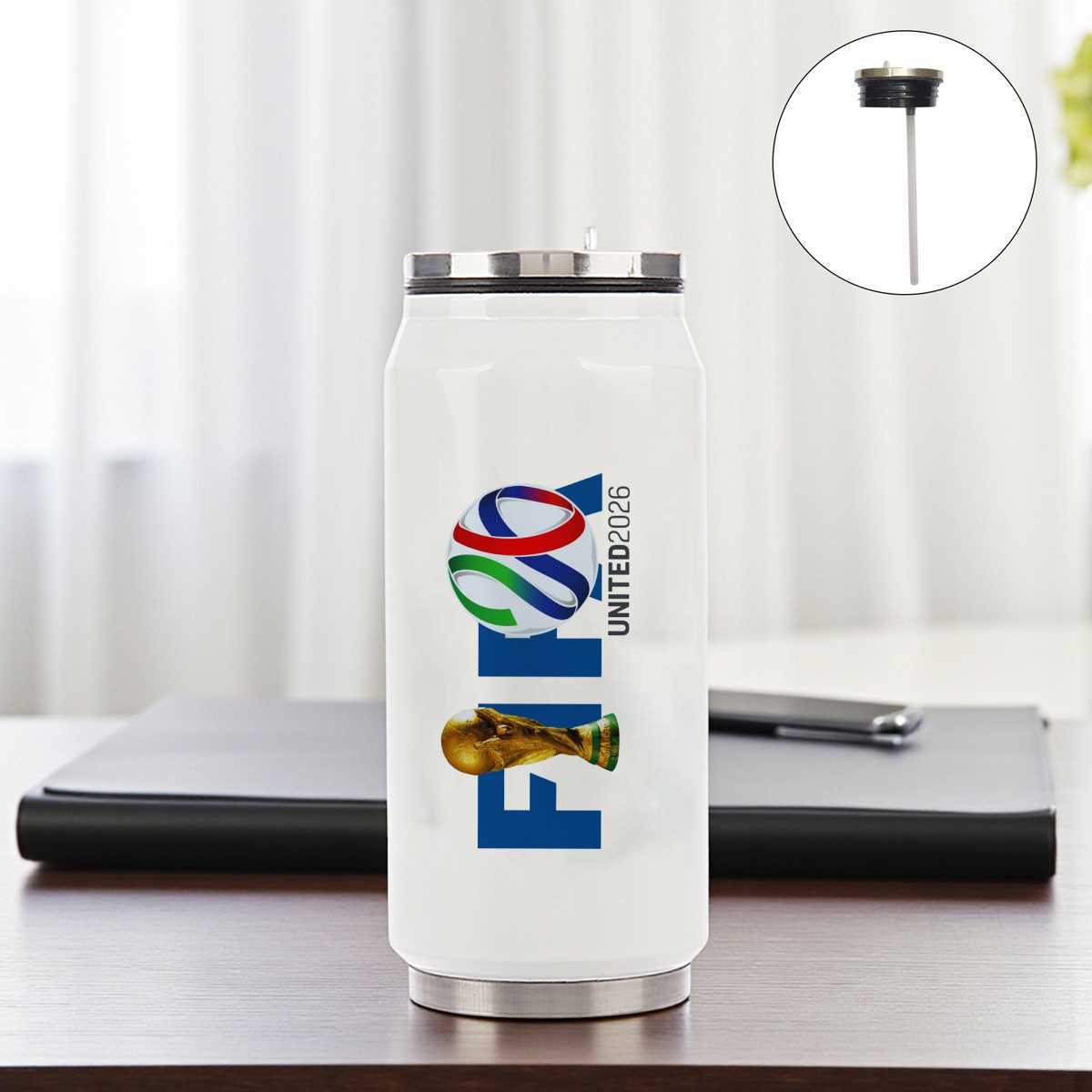 World Cup 2026 Printed 500ml Tumbler - Flowers to Nepal - FTN