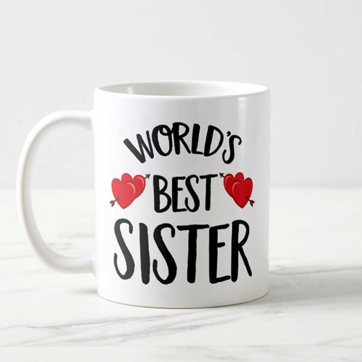 
                  
                    World's Best Sister Printed Cushion & Mug - Flowers to Nepal - FTN
                  
                