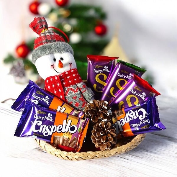 Xmas Sweet Delights Gift Basket - Flowers to Nepal - FTN