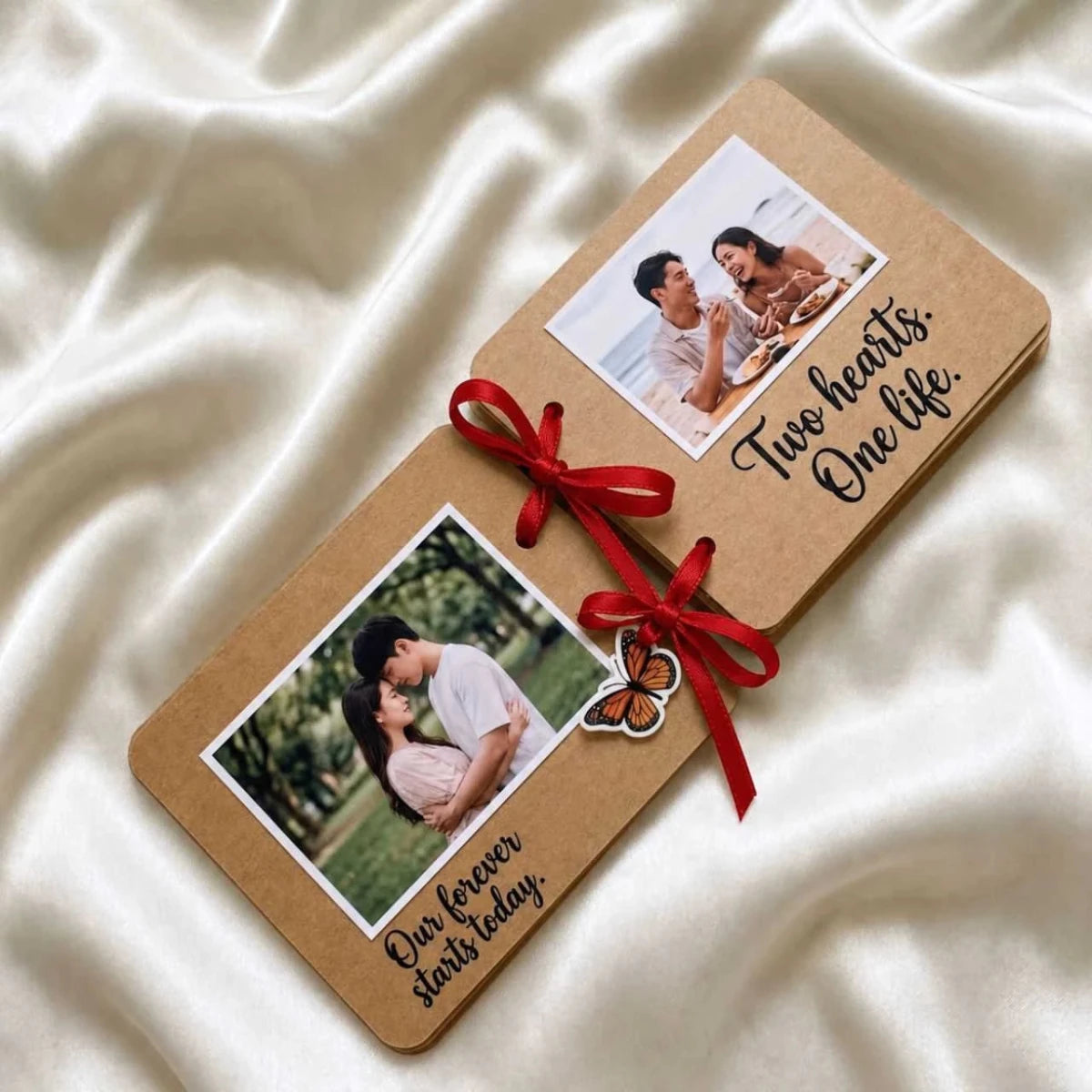 You Are My Home Personalized Anniversary Memory Album - Flowers to Nepal - FTN