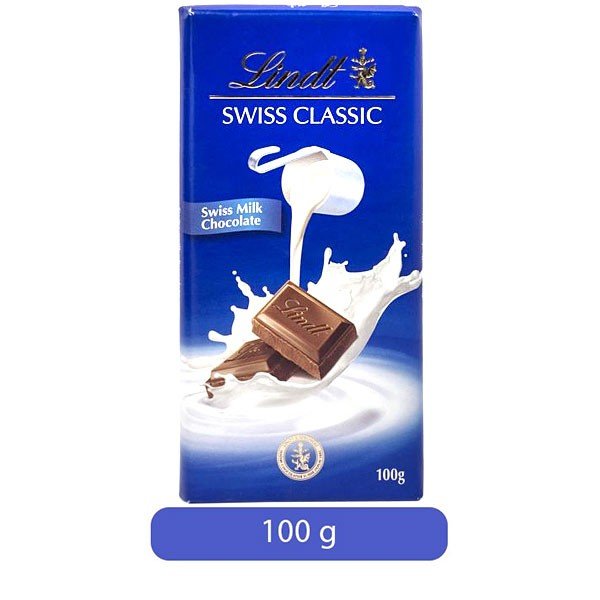 100g Lindt Swiss Classic Milk Chocolate - Flowers to Nepal - FTN