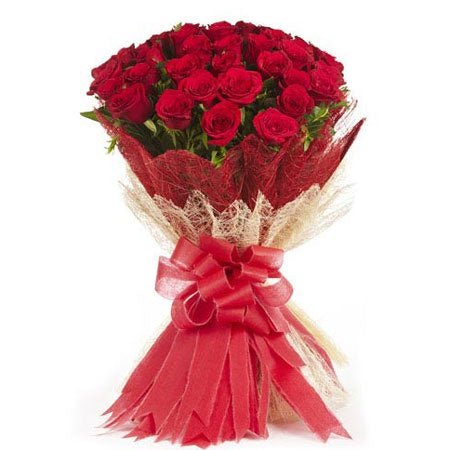 30 Roses Love You Premium Bouquet - Flowers to Nepal - FTN